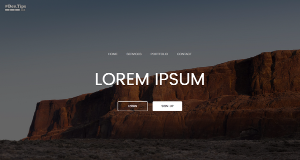 Dusk Canyons Bootstrap Theme