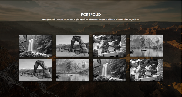 Dusk Canyons Bootstrap Theme