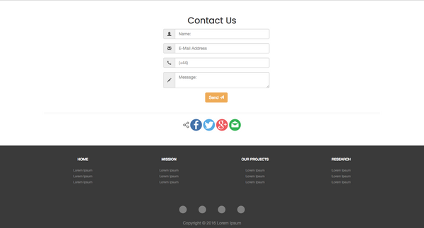 Dusk Canyons Bootstrap Theme